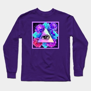 Colorful Eye Long Sleeve T-Shirt